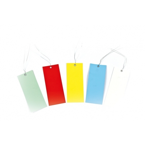 Labeletiketten PVC 12x5cm groen/250st
