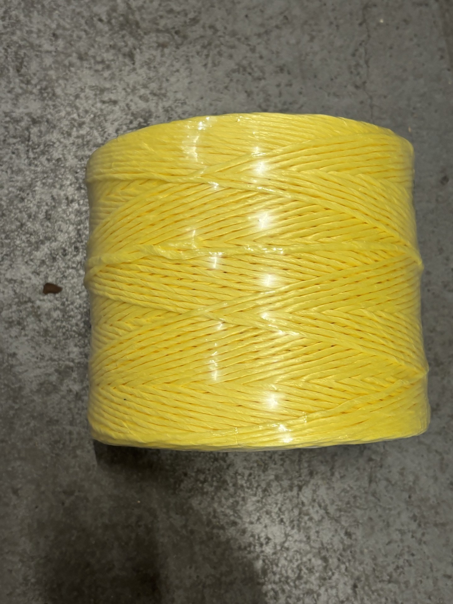 Bindkoord (geel) 2kg - 500m/kg