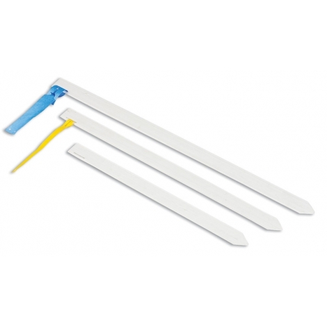 Plast. planchetten 50x3,2cm met sleuf/50st