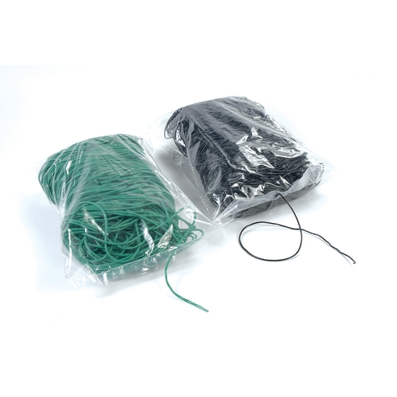 Plastiekgaine zwart 2mm/180m in zakje