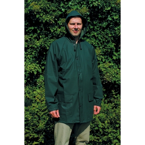 Jas kort Flexothane ' Dortmund' 4820 groen extra large (85cm)