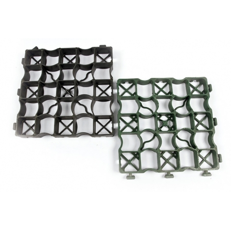 Grasgrindplaat groen 33x33x4cm