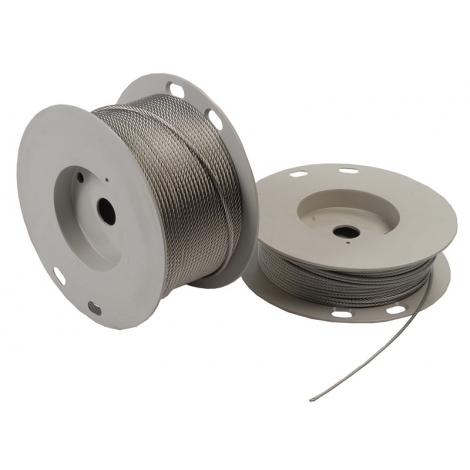 Inox kabel 6x7+dia 4mm/25m