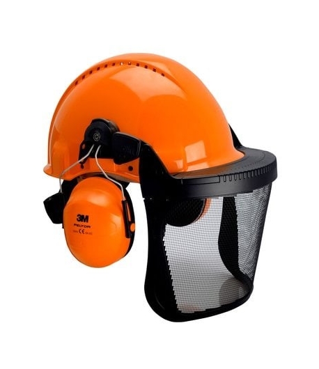 Combinatieset Bosbouw 3M Peltor G3000/OPT2/FH1 oranje