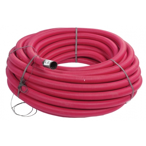 Kabelbuis PE rood 50/41 /50m