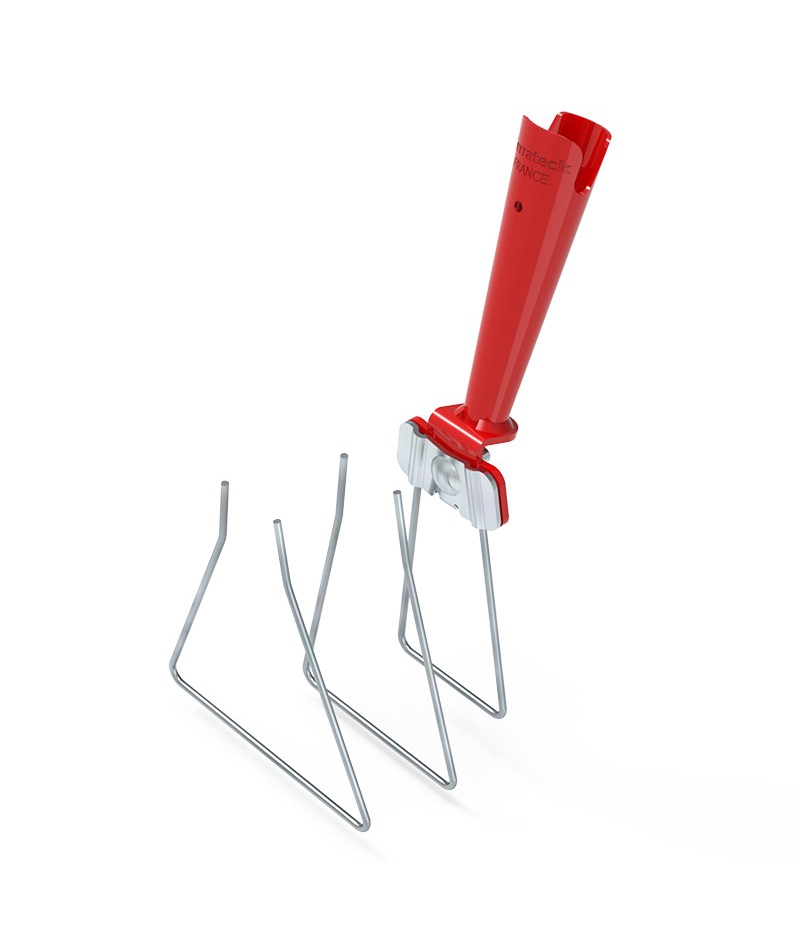 Draadschoffel set delta (60mm/90mm/120mm + houder )
