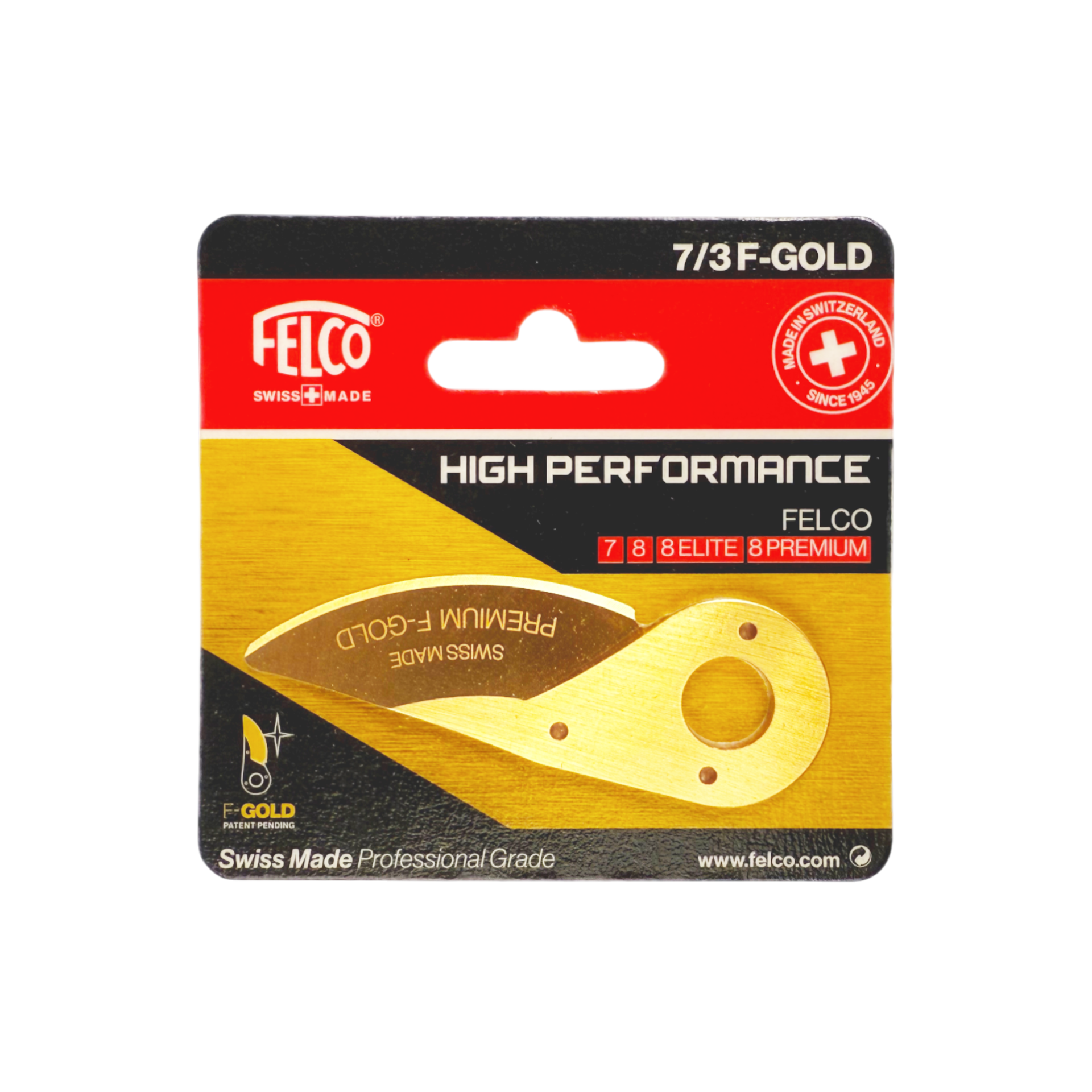 Bovenmes F-Gold voor Felco 7&8 (7/3 F-Gold)