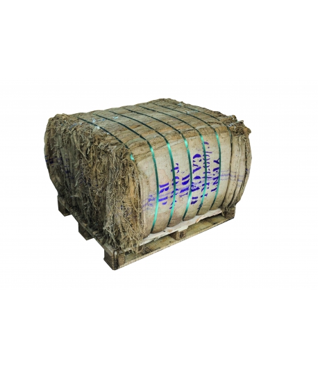 Jute zakken 2de hands/ baal van + - 435 kg of 550 zakken