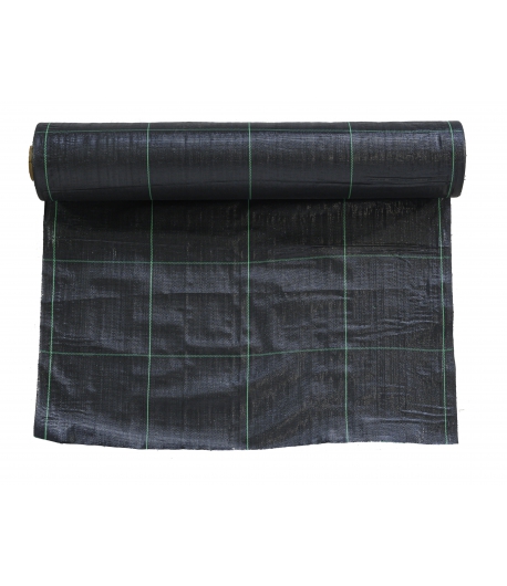 Gronddoek enpilon 110gr/m²  1,05x100m ruit 25x25cm