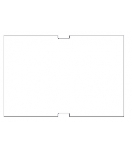 Etiket Media extra 120x82x0,8mm wit /250st