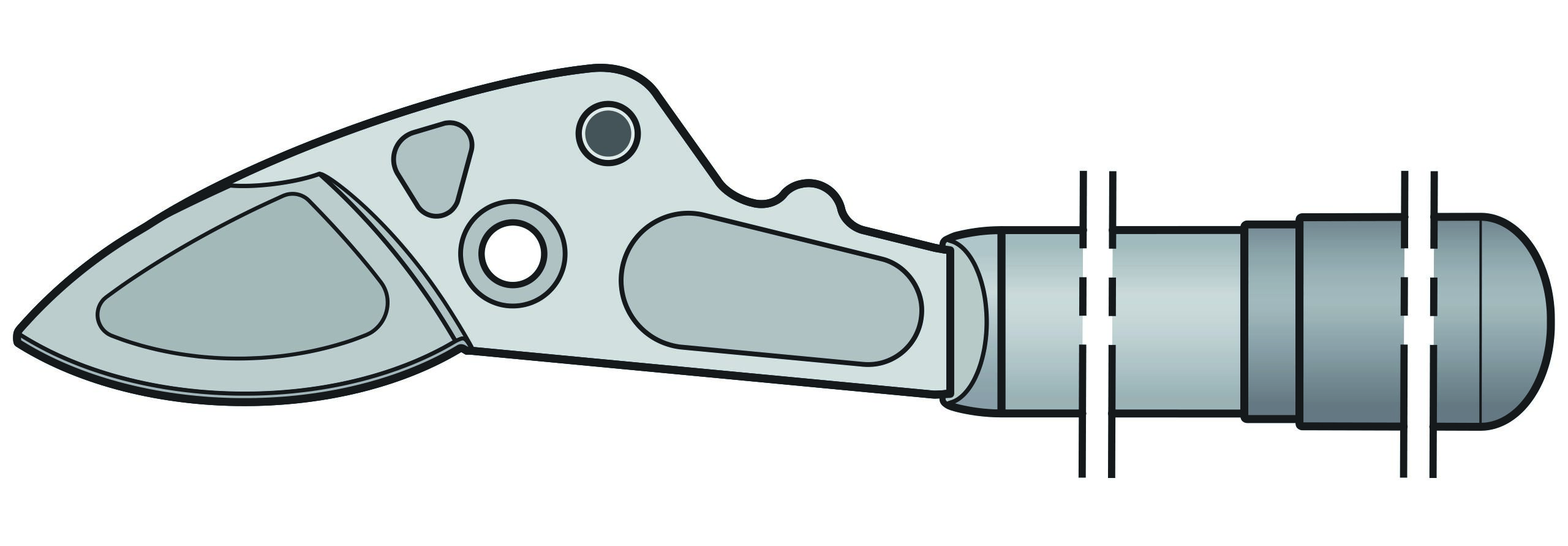 Handgreep met bovenmes Felco 231 (231/1)